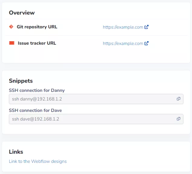 website details zoomed
